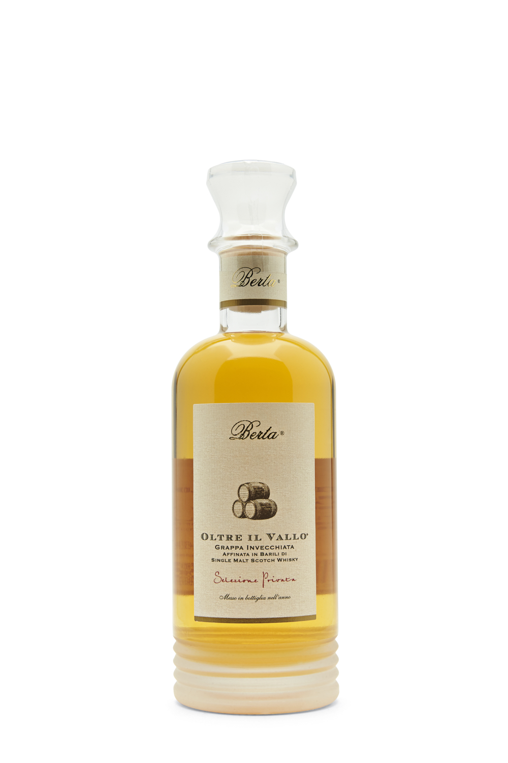 Berta Oltre il Vallo 2020 Grappa Invecchiata mit Geschenkdose 