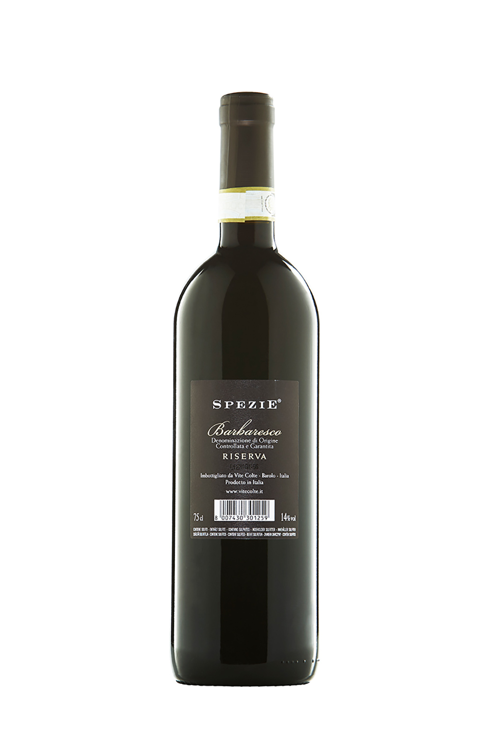 Vite Colte Spezie Barbaresco Riserva DOCG 2015