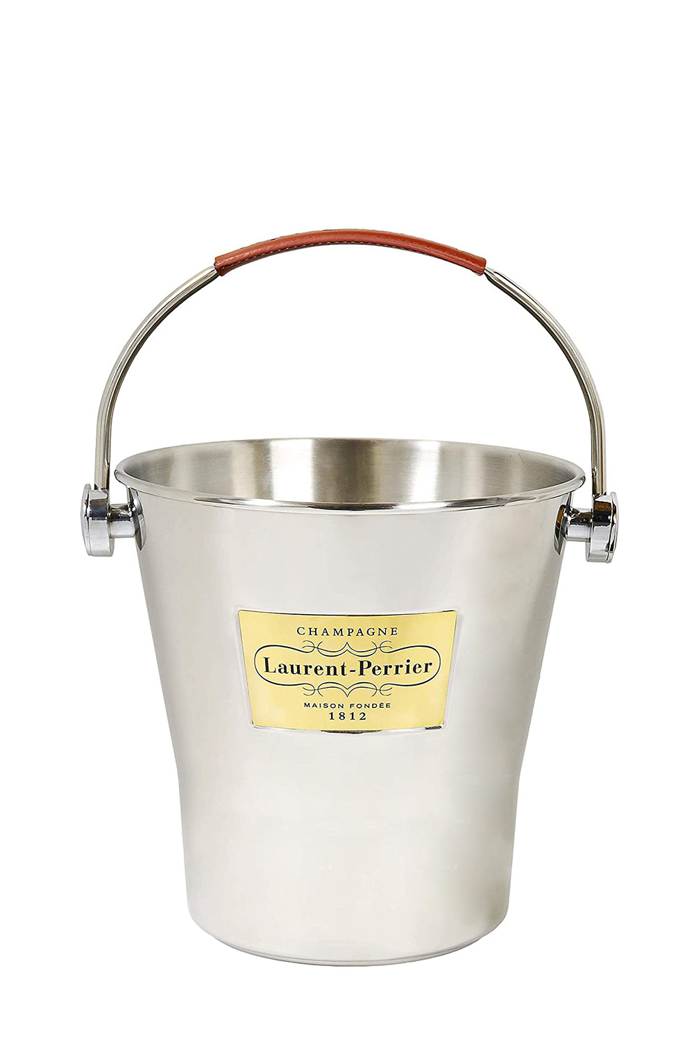 Laurent-Perrier La Cuvée Champagner Brut Geschenkpaket (6x0,75L) mit Edelstahlkühler 