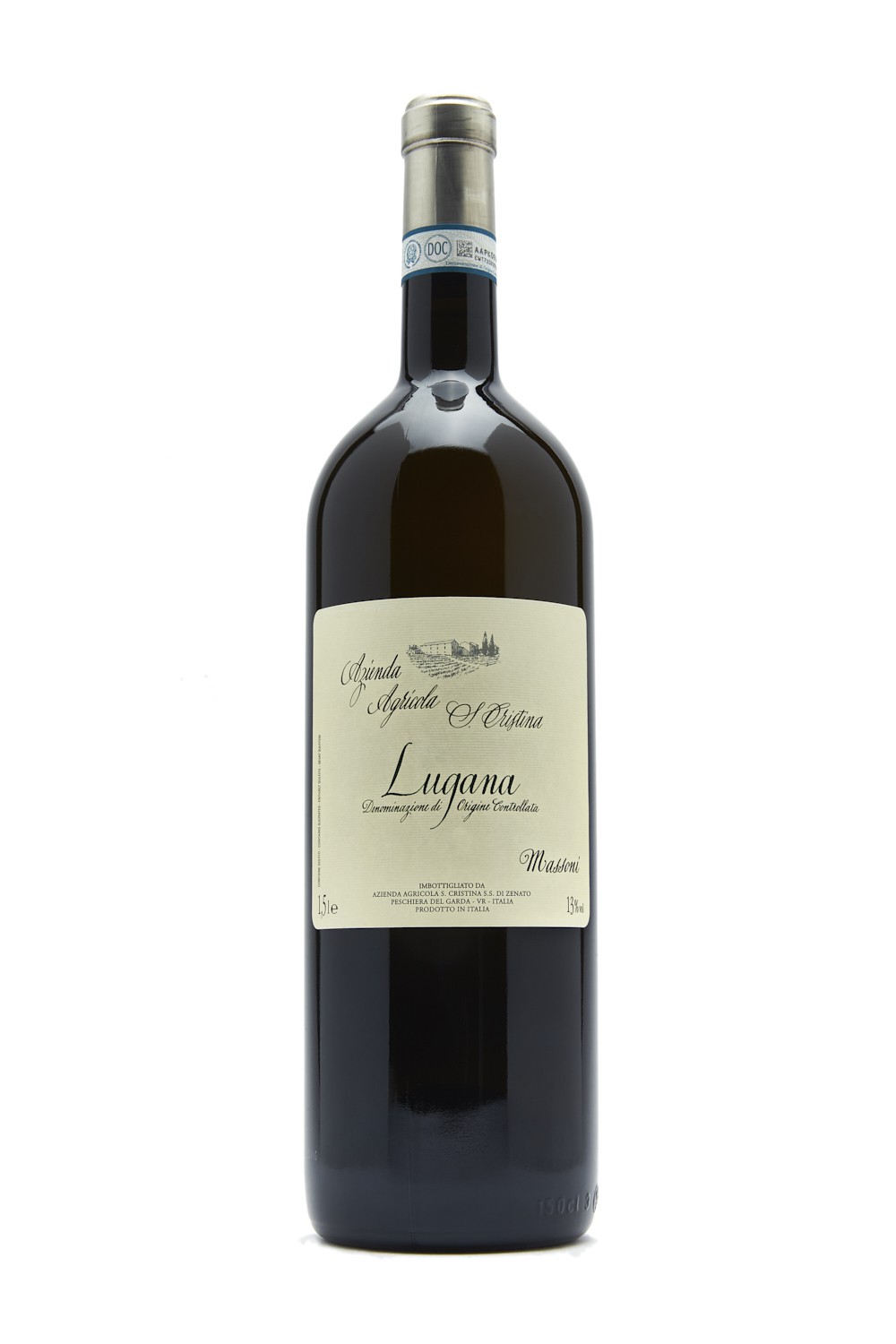 Zenato Santa Cristina Lugana DOC 2023 Magnum mit Holzkiste