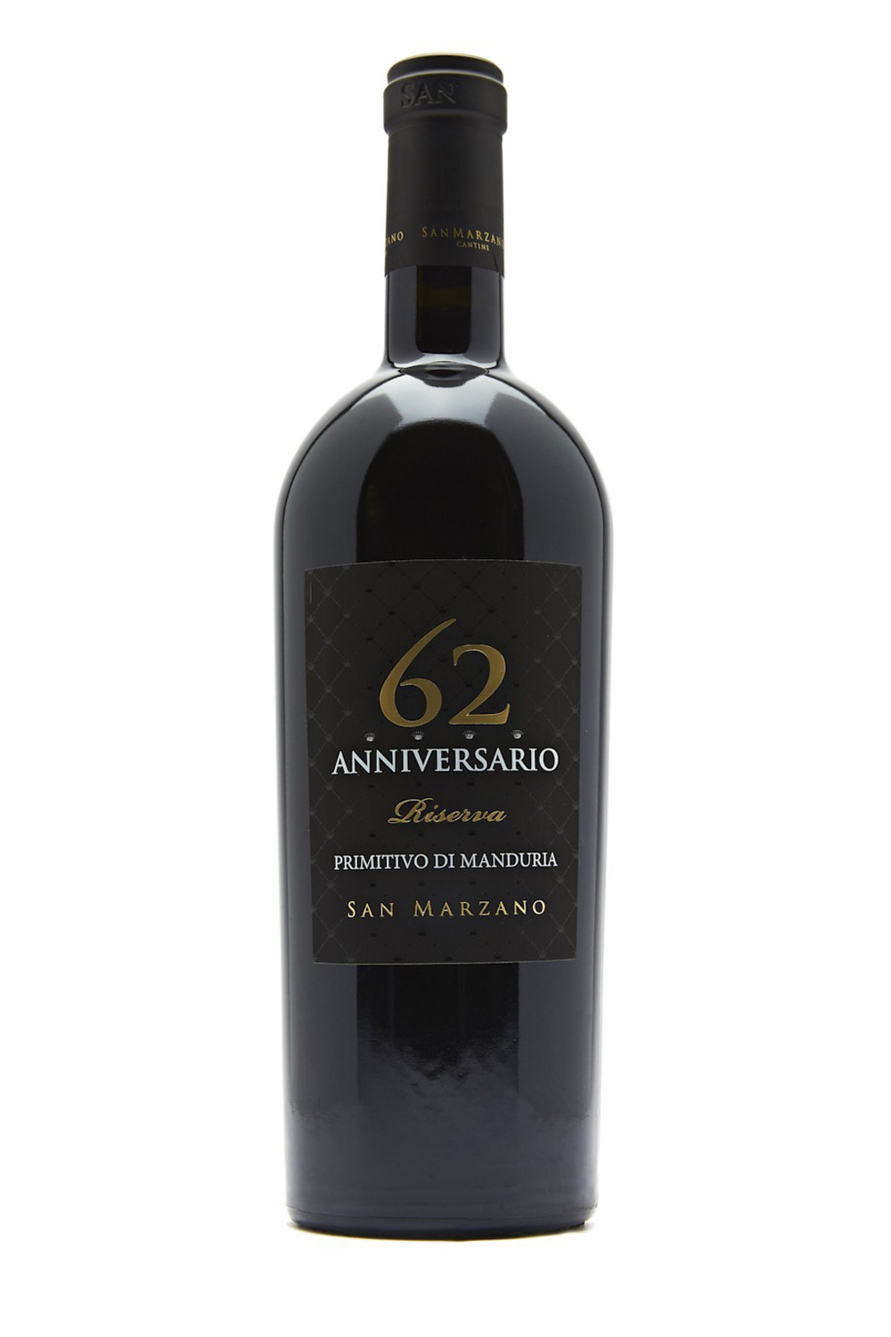 Cantine San Marzano Anniversario 62 Primitivo di Manduria Riserva DOP 2019 Doppelmagnum