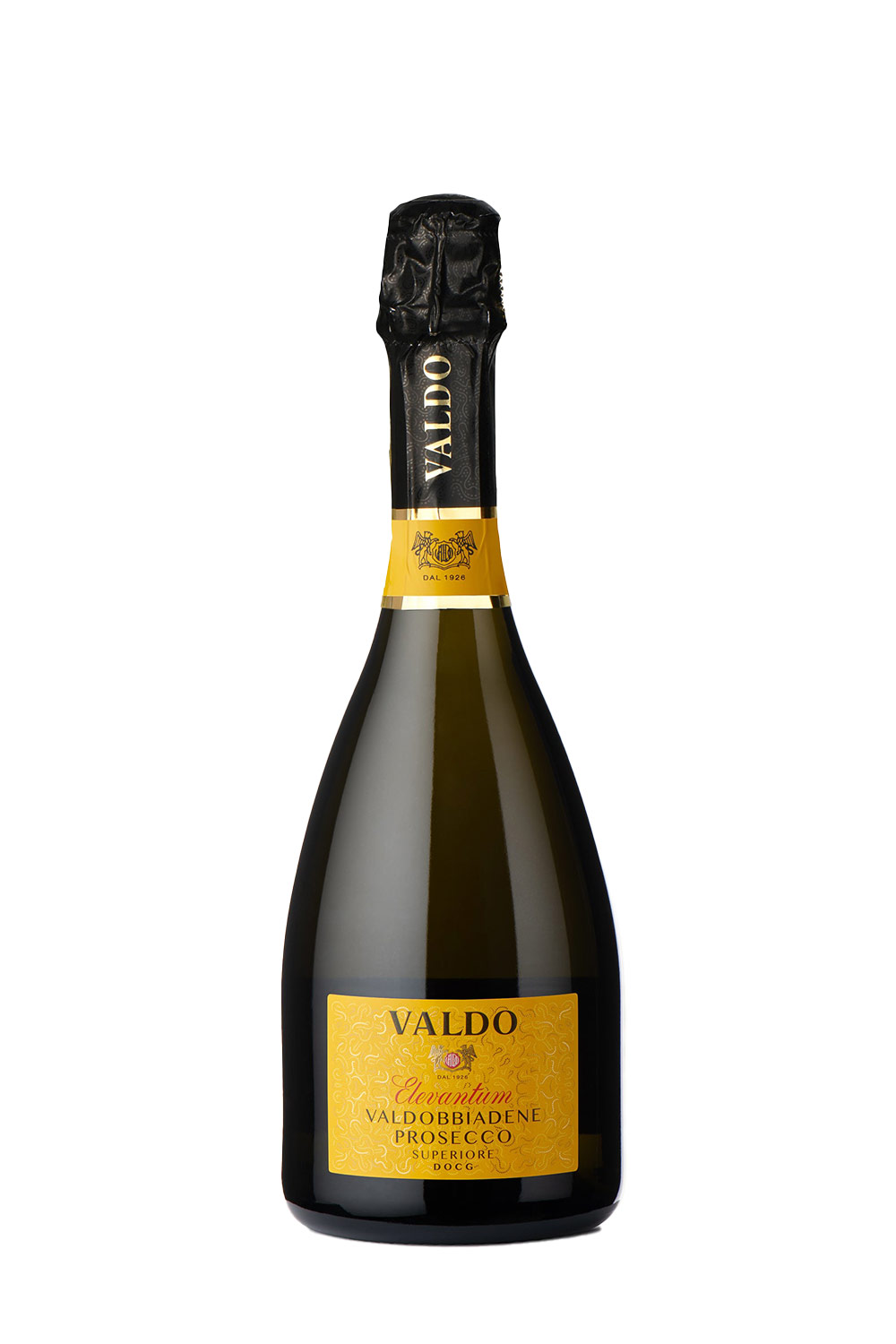 Probierpaket Valdo Prosecco aus Venetien (6 x 0,75l) mit Valdo Flaschenverschluss