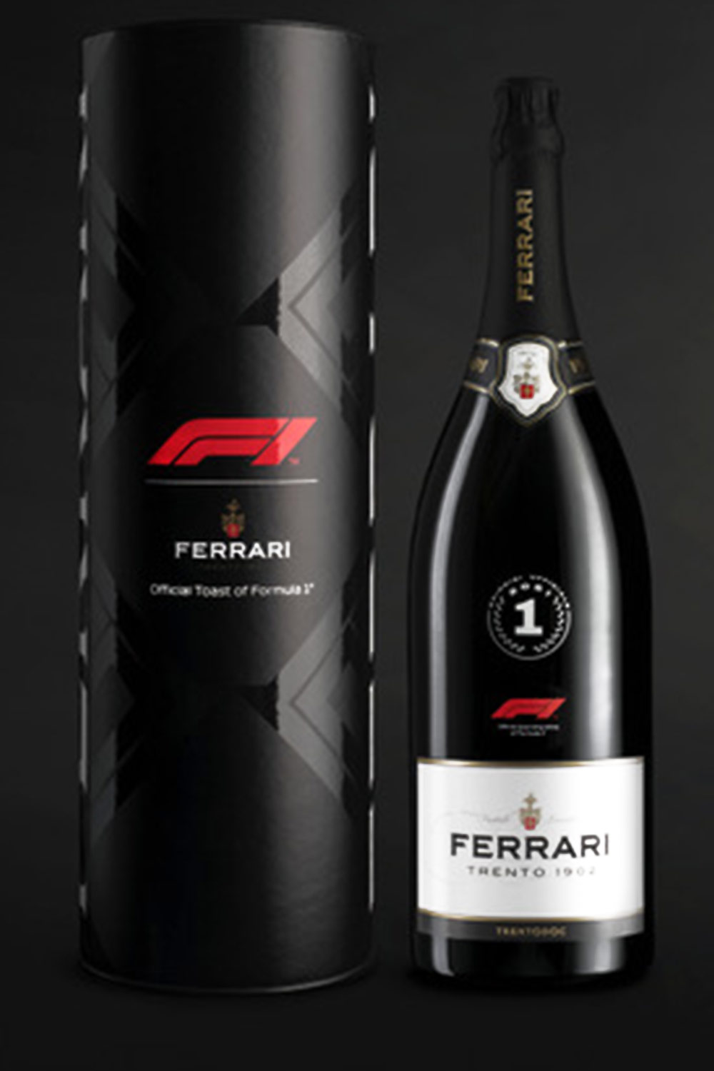 Ferrari Brut Formel 1 Celebration Sonderedition DOC Doppelmagnum mit Geschenkverpackung