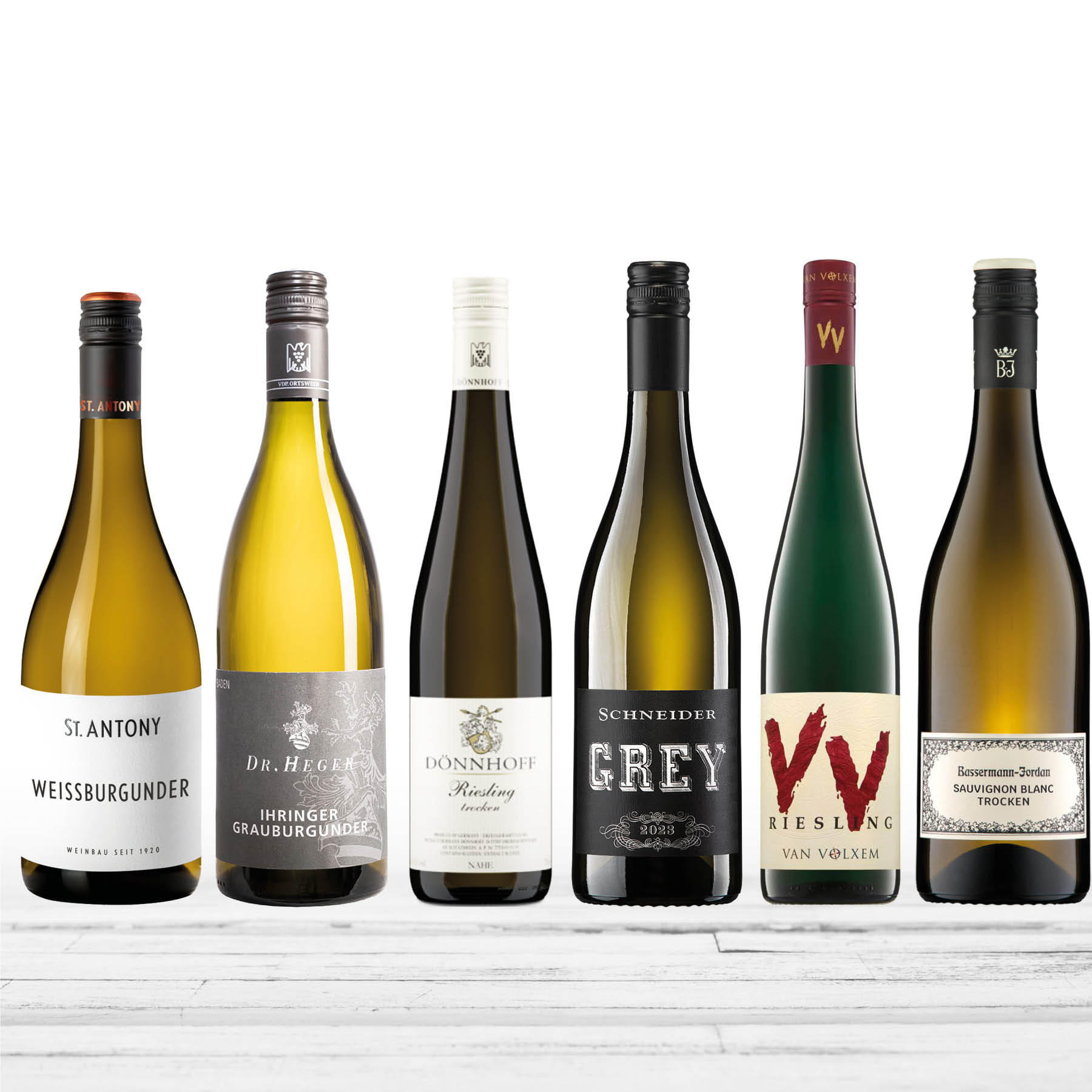 Probierpaket Deutsche Weissweine (6 x 0,75l) 