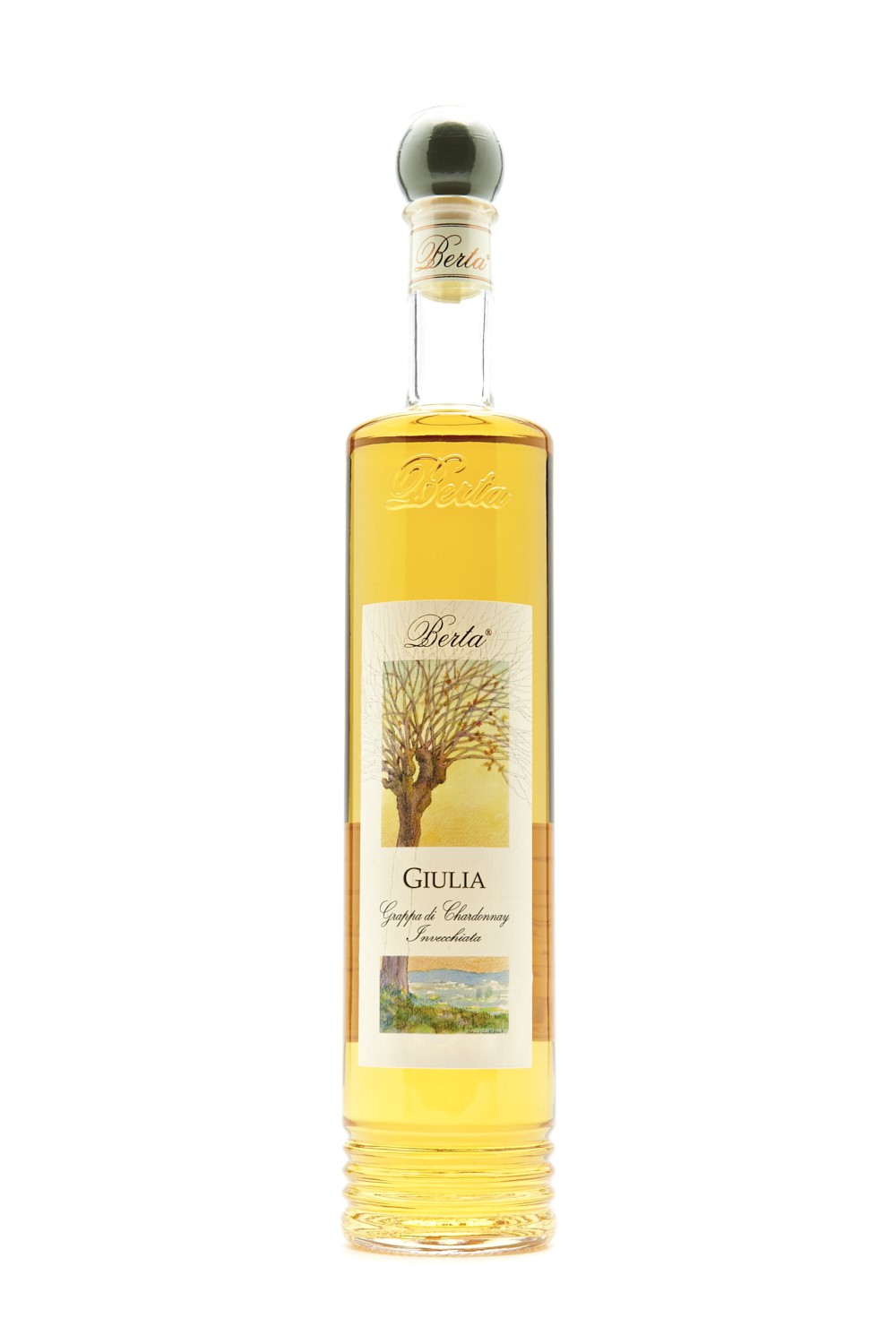 Berta Giulia Grappa di Chardonnay e Cortese Invecchiata 0,7 Liter