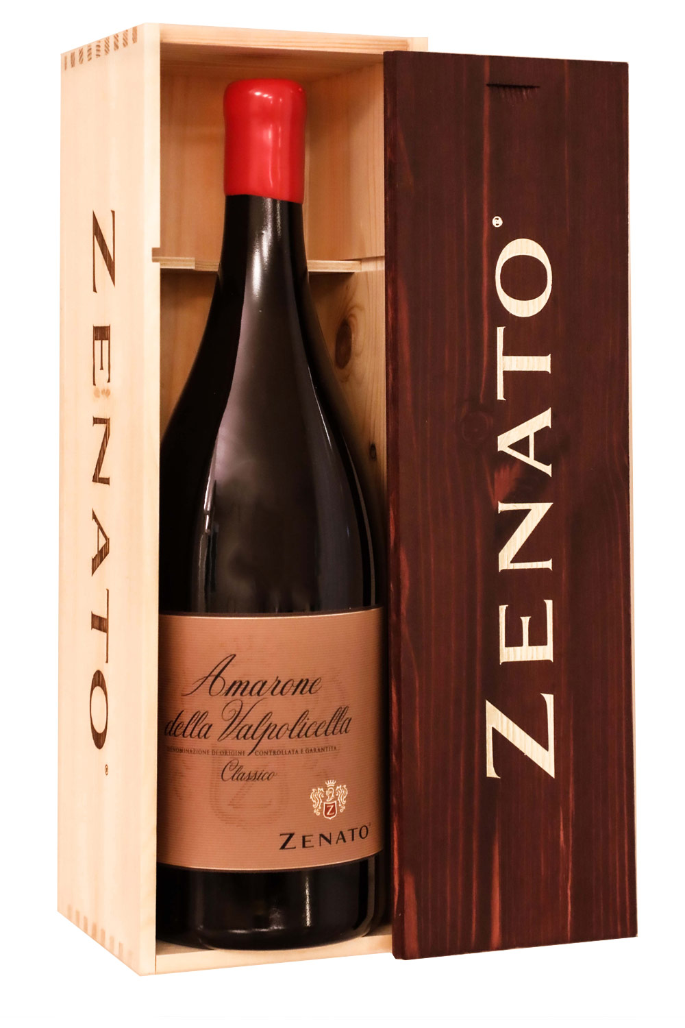 Zenato Amarone Classico DOC 2019 Doppelmagnum mit Holzkiste
