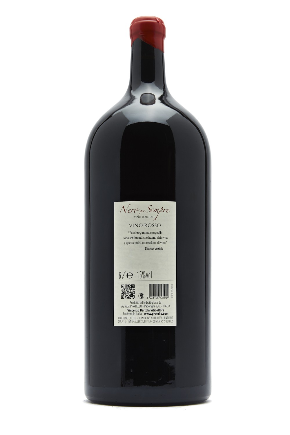 Pratello Nero per Sempre IGT 2016 6 Liter