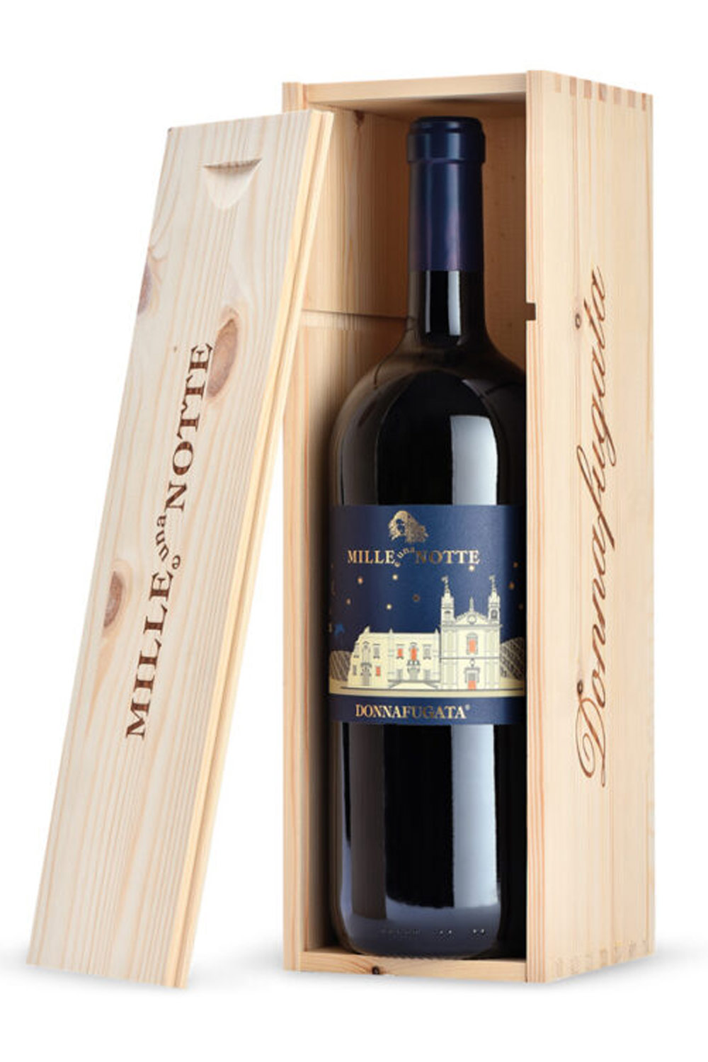 Donnafugata Mille e una Notte Terre Siciliane DOC 2019 Magnum mit Holzkiste