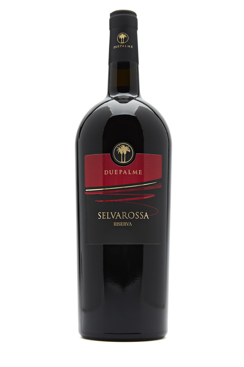 Cantine Due Palme Selvarossa Salice Salentino Riserva DOP 2016 Doppelmagnum mit Holzkiste