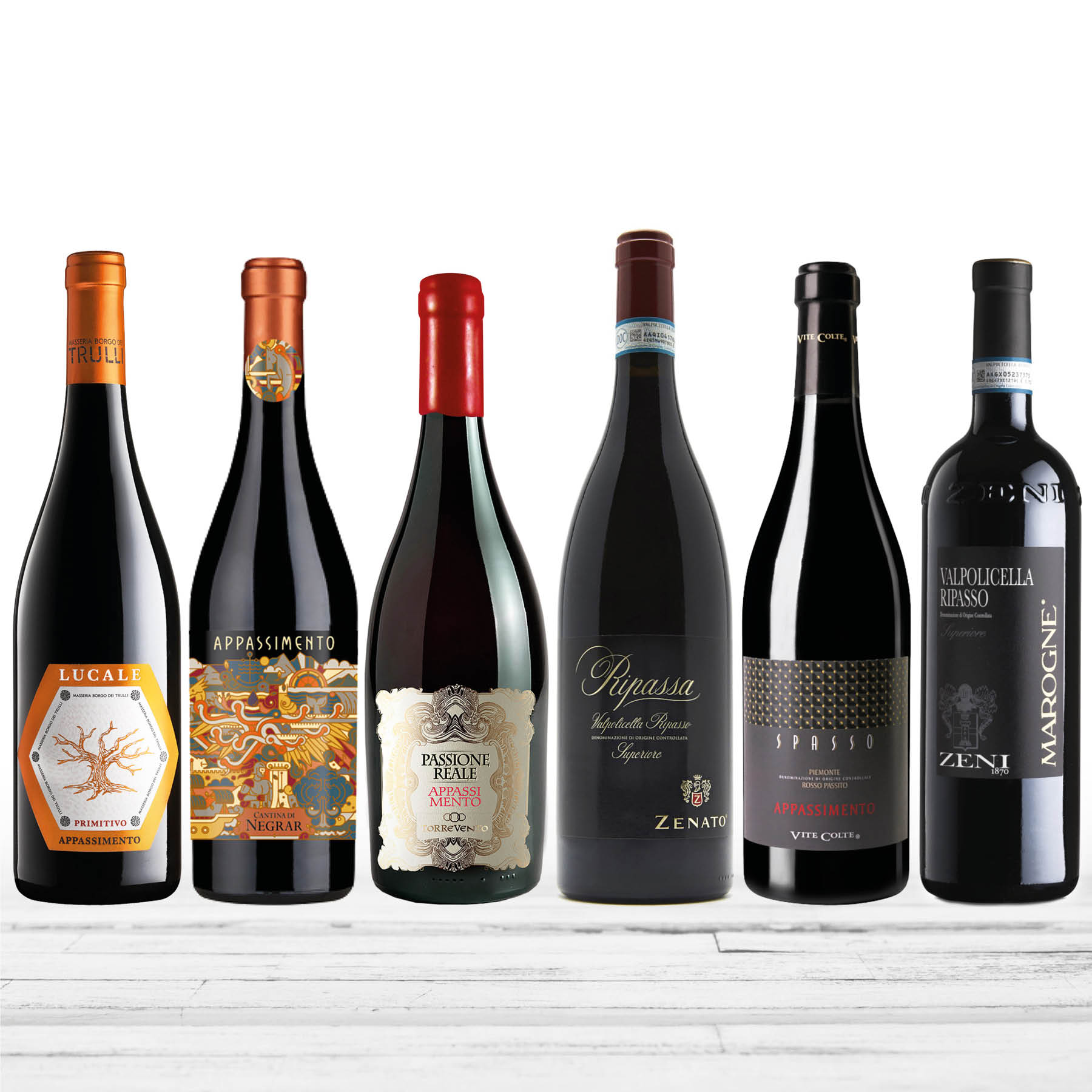 Probierpaket Appassimento & Ripasso (6 x 0,75l) 
