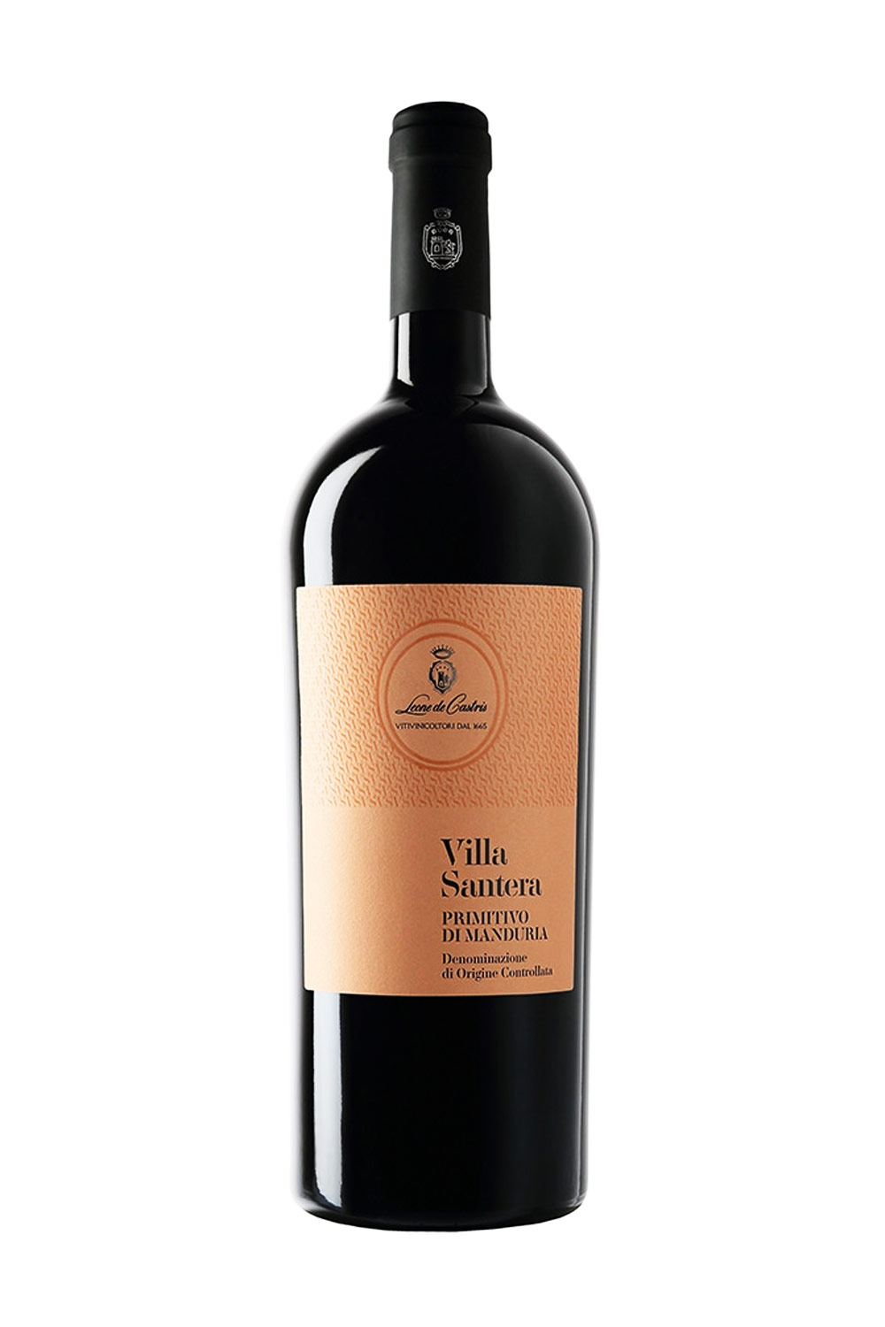 Leone de Castris Villa Santera Primitivo di Manduria DOC 2022 Magnum in Geschenkbox