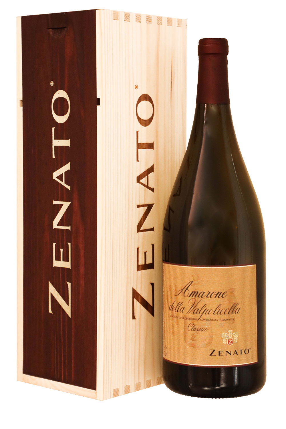 Zenato Amarone Classico DOC 2019 Magnum mit Holzkiste