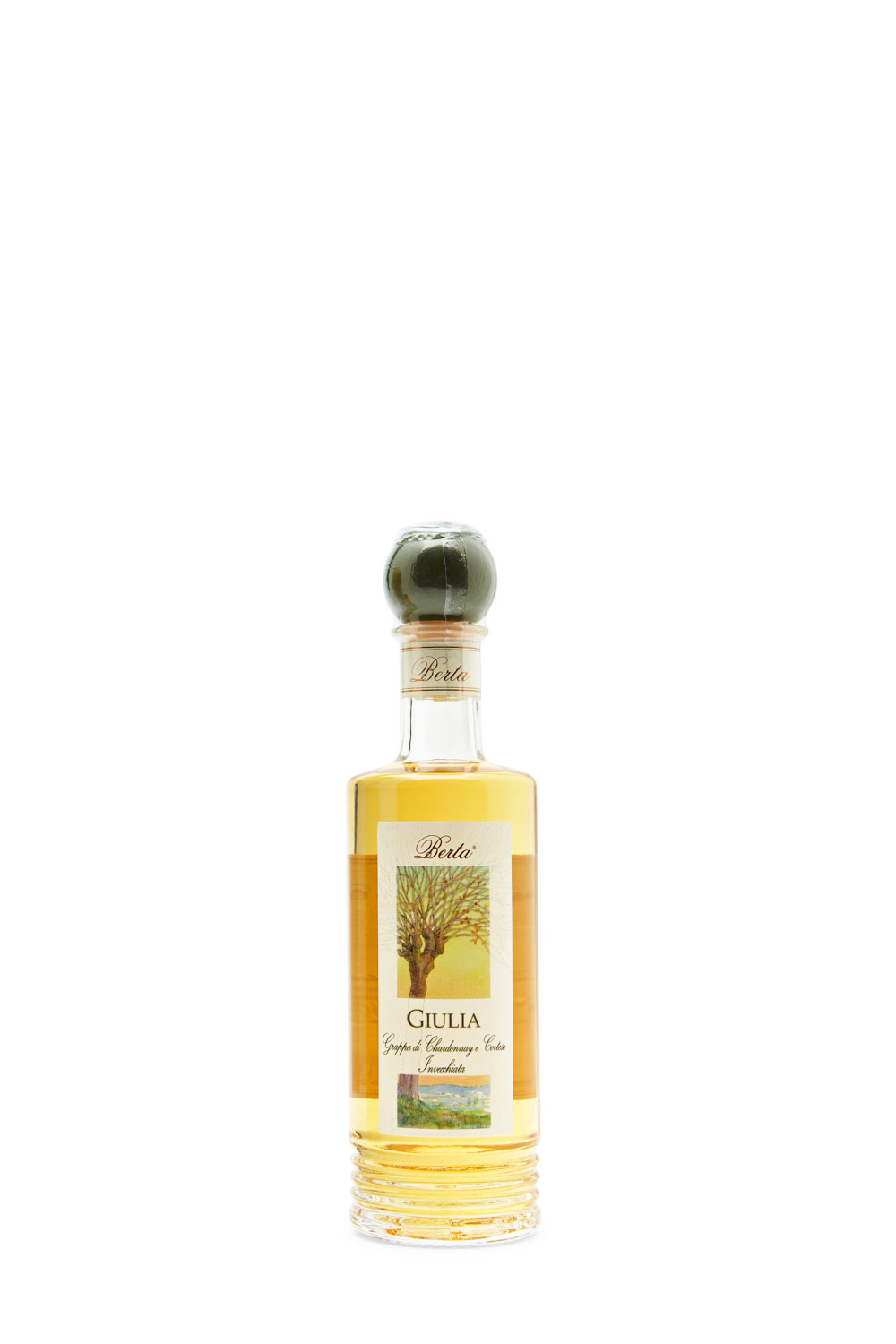 Berta Giulia Grappa di Chardonnay e Cortese Invecchiata 0,2 Liter