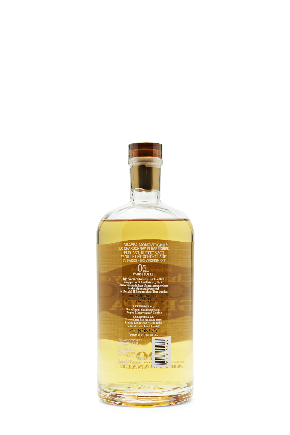 Nonino Grappa Lo Chardonnay Monovitigno in Barriques