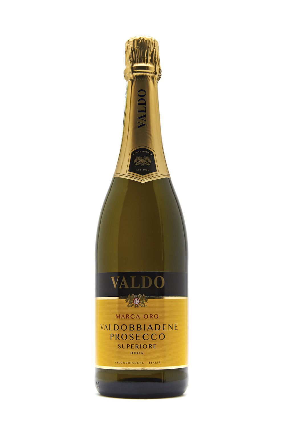 Probierpaket Valdo Prosecco aus Venetien (6 x 0,75l) mit Valdo Flaschenverschluss