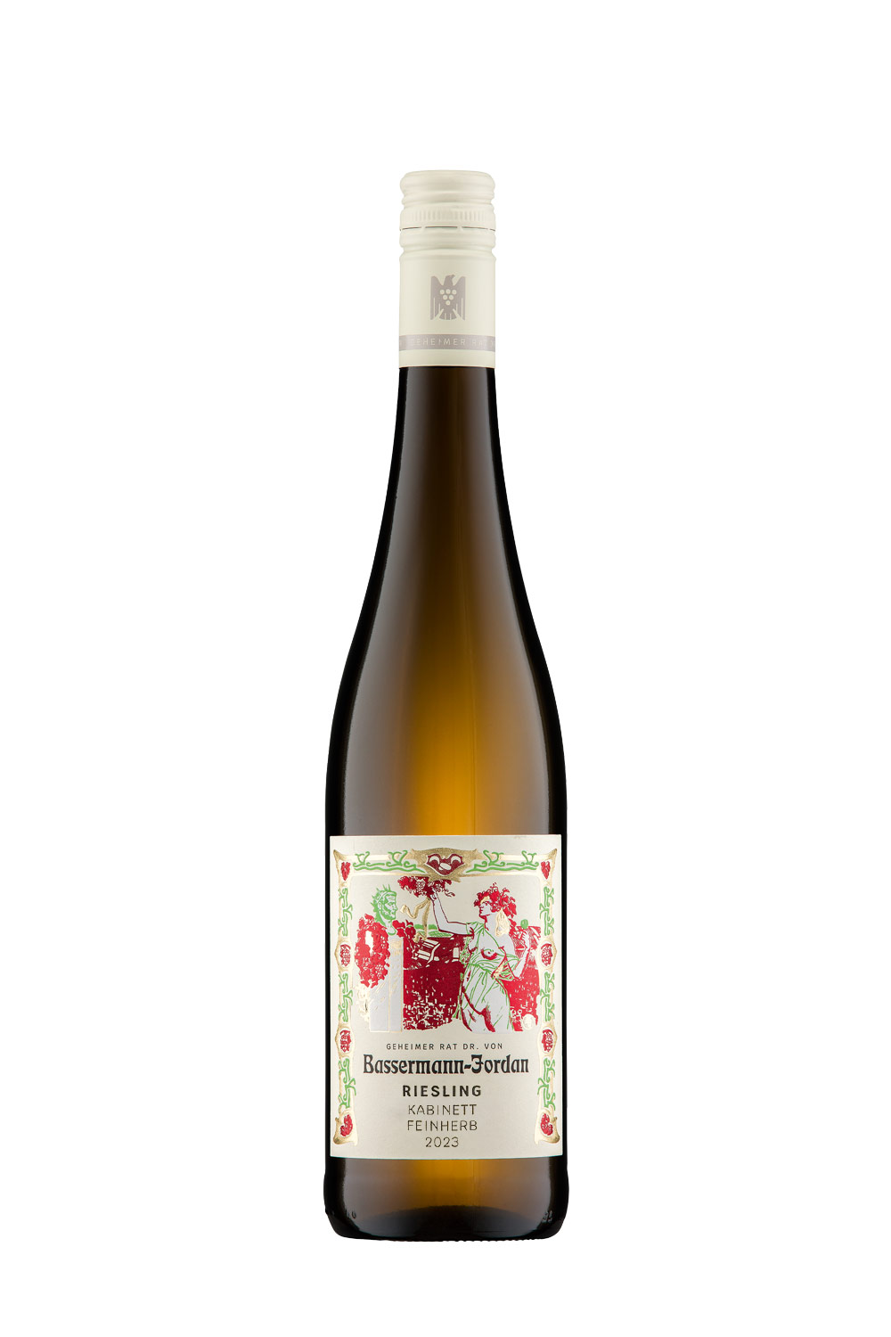 Dr. von Bassermann-Jordan Riesling Kabinett Feinherb VDP Gutswein 2023