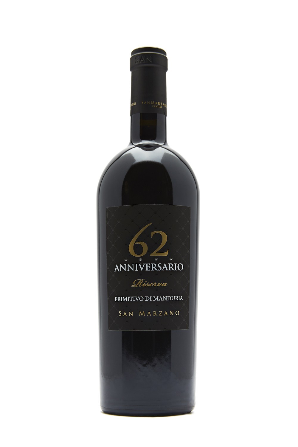 Cantine San Marzano Anniversario 62 Primitivo di Manduria Riserva DOP 2019