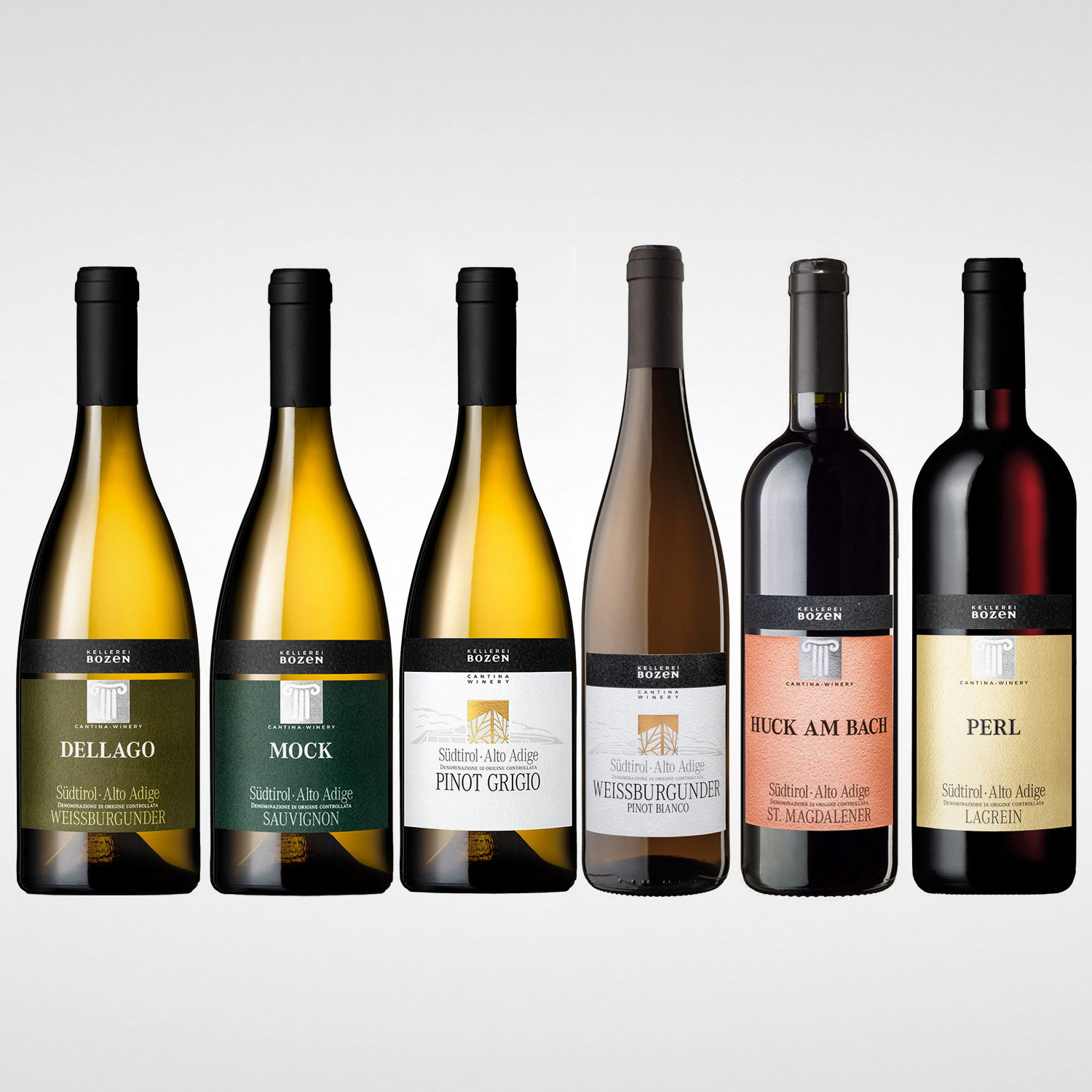 Probierpaket Kellerei Bozen aus Südtirol (6 x 0,75l)