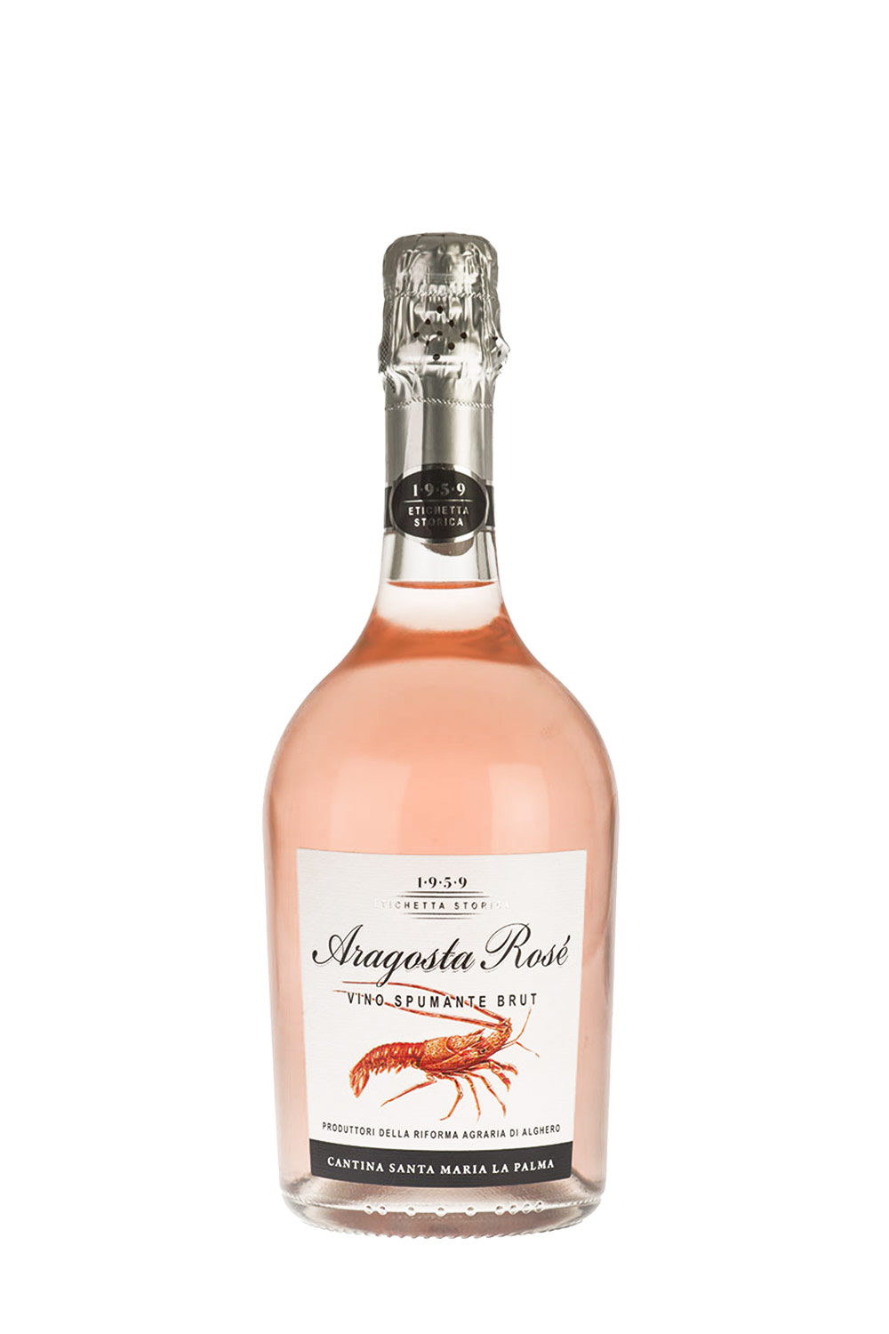 Santa Maria La Palma Aragosta Rose Vino Spumante Brut