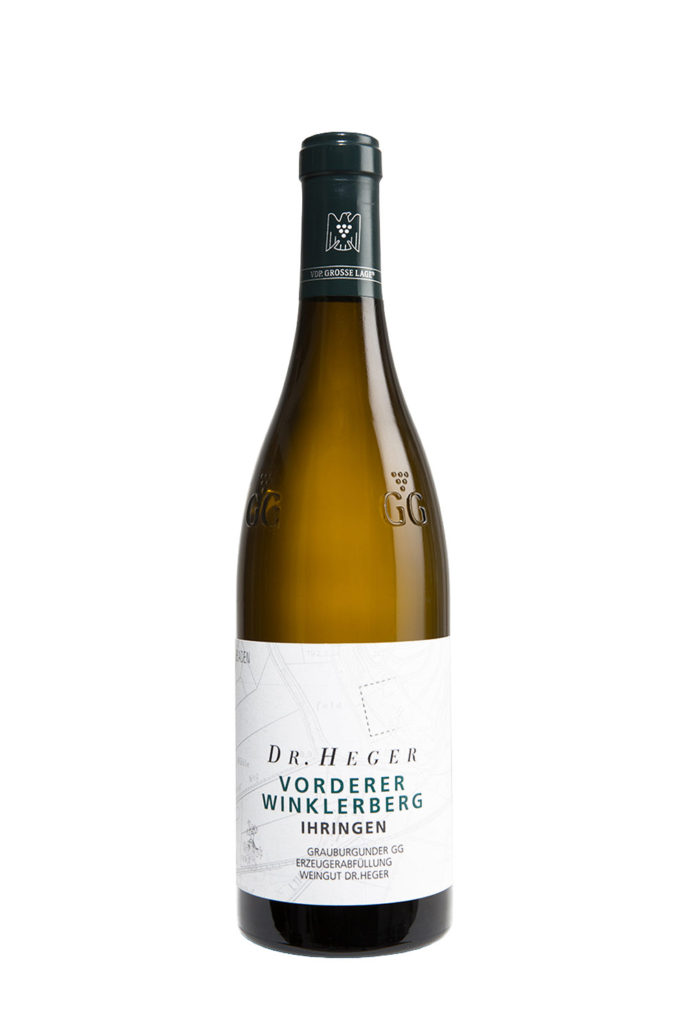 Weinhaus Dr. Heger Ihringen Vorderer Winklerberg Grauburgunder GG VDP. Grosse Lage 2020