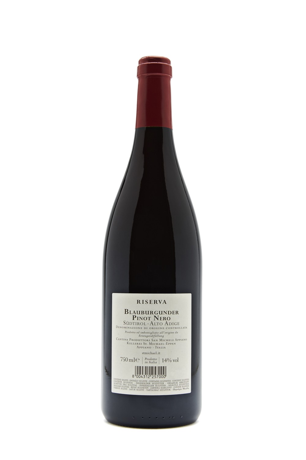 St. Michael-Eppan Pinot Noir Riserva DOC 2019