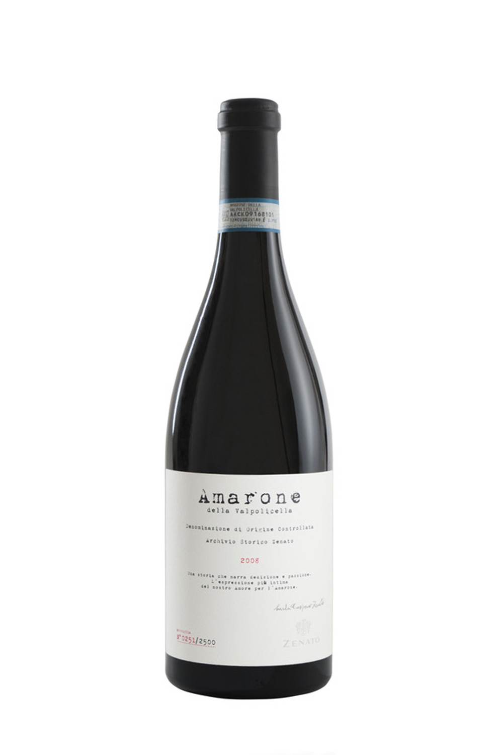 Zenato Archivio Storico Zenato Amarone della Valpolicella Riserva DOC 2008 mit Holzkiste