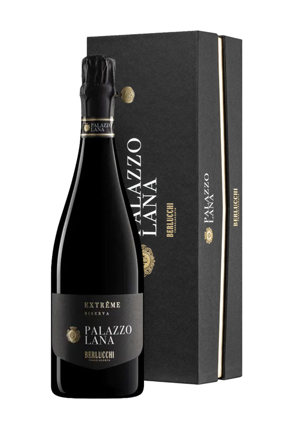 Berlucchi Palazzo Lana Franciacorta Riserva Extrême DOCG 2013 mit Geschenkverpackung